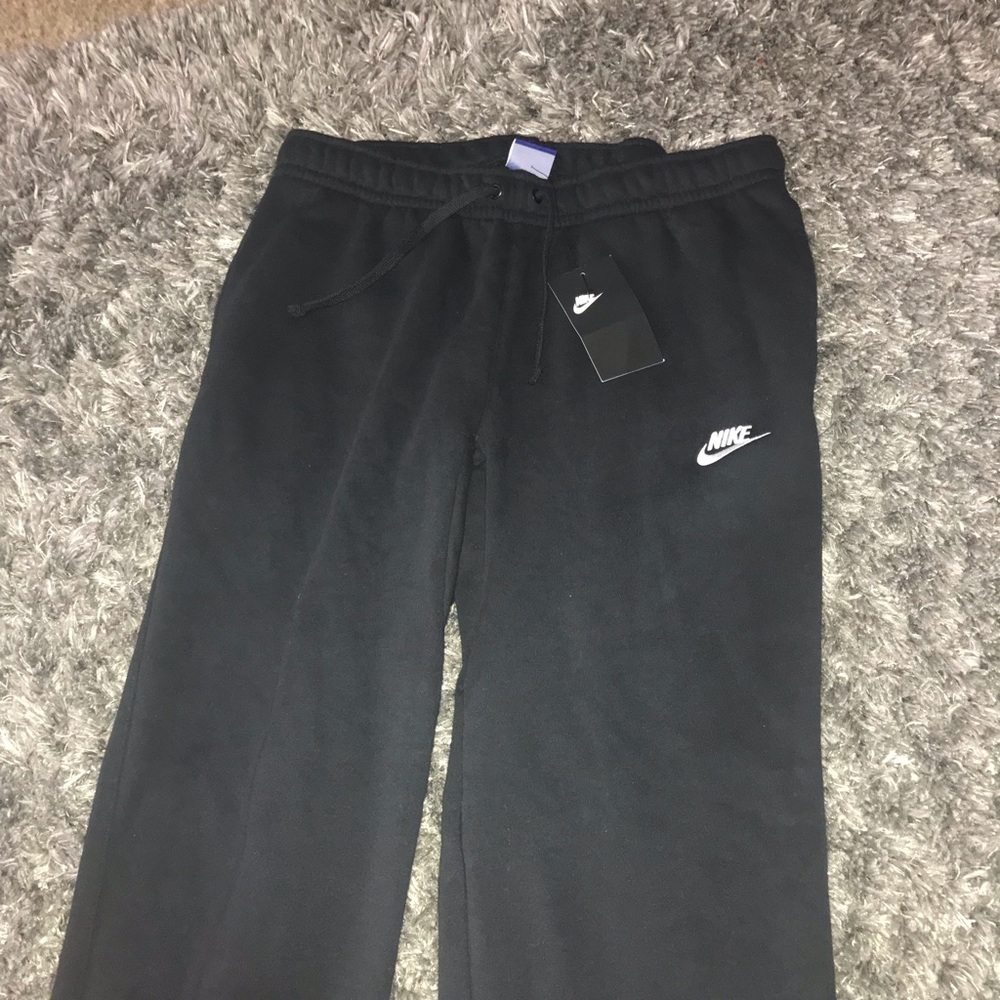 Dri-fit black nike sweats! Brand new